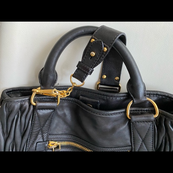 Authentic MIU MIU Quilted Large Bag - Picture 13 of 15